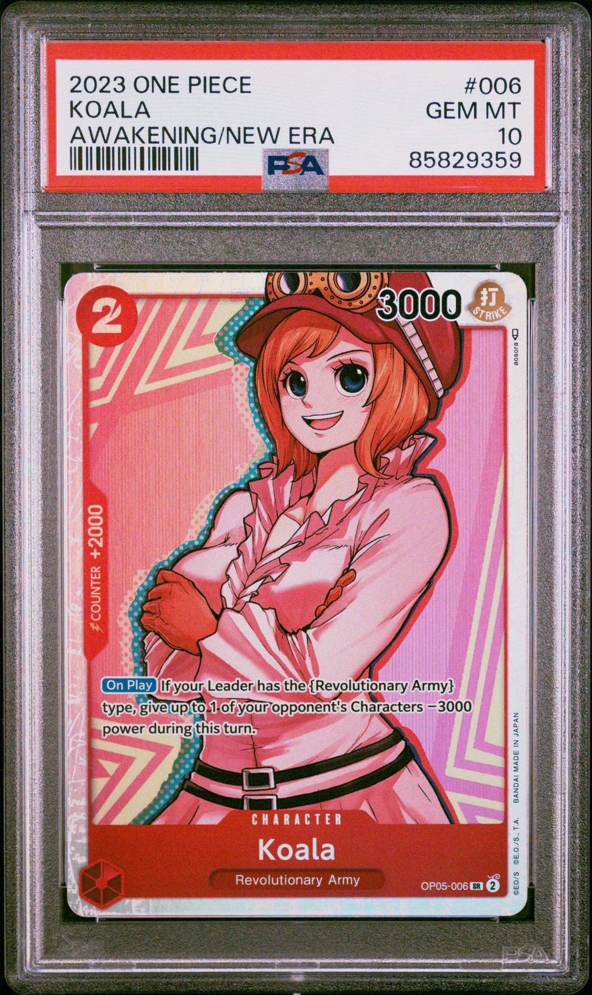 2023 One Piece Awakening Of The New Era Koala PSA 10 85829359