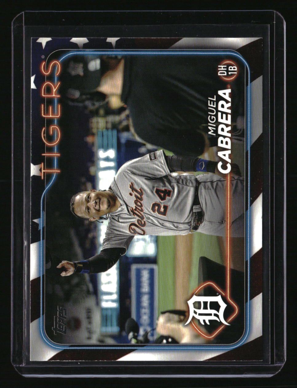 2024 Topps Miguel Cabrera Independence Day #/76