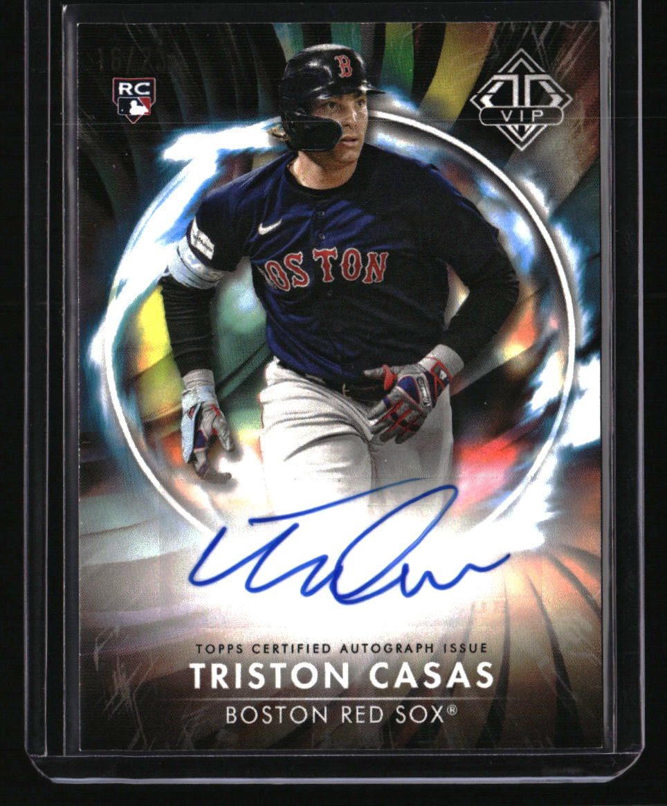 2023 Topps Transcendent VIP Collection Triston Casas Auto /23