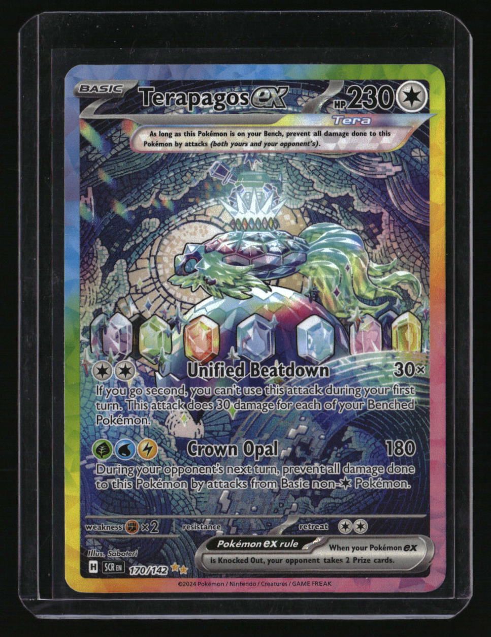 Terapagos ex Special Illustration Rare Stellar Crown 170/142