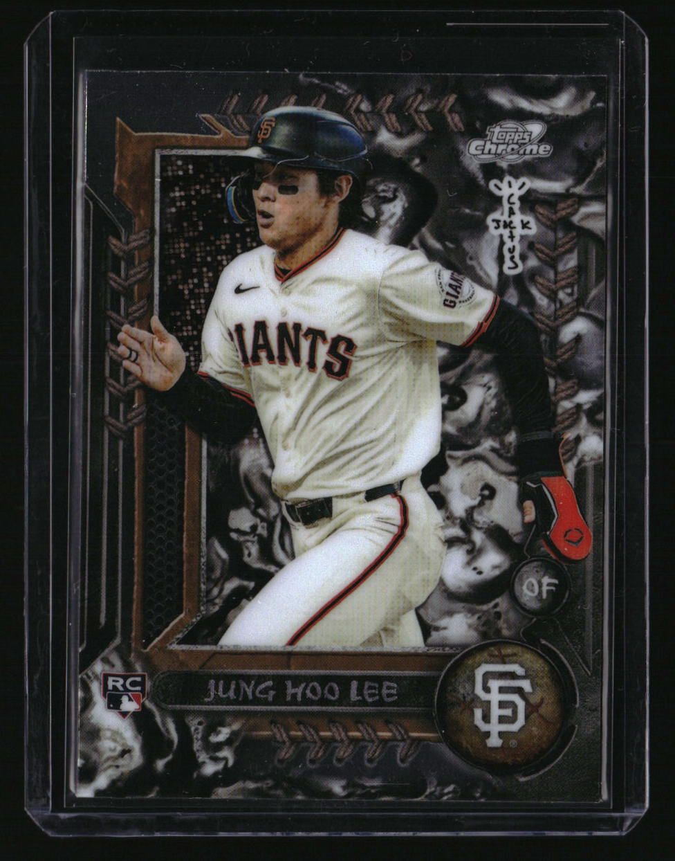 2024 Topps Chrome Cosmic Jung Hoo Lee Cactus Jack #40 Rookie