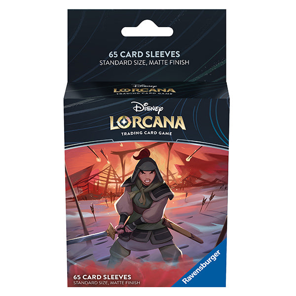 Disney Lorcana : Rise of the Floodborn Card Sleeves (Mulan)