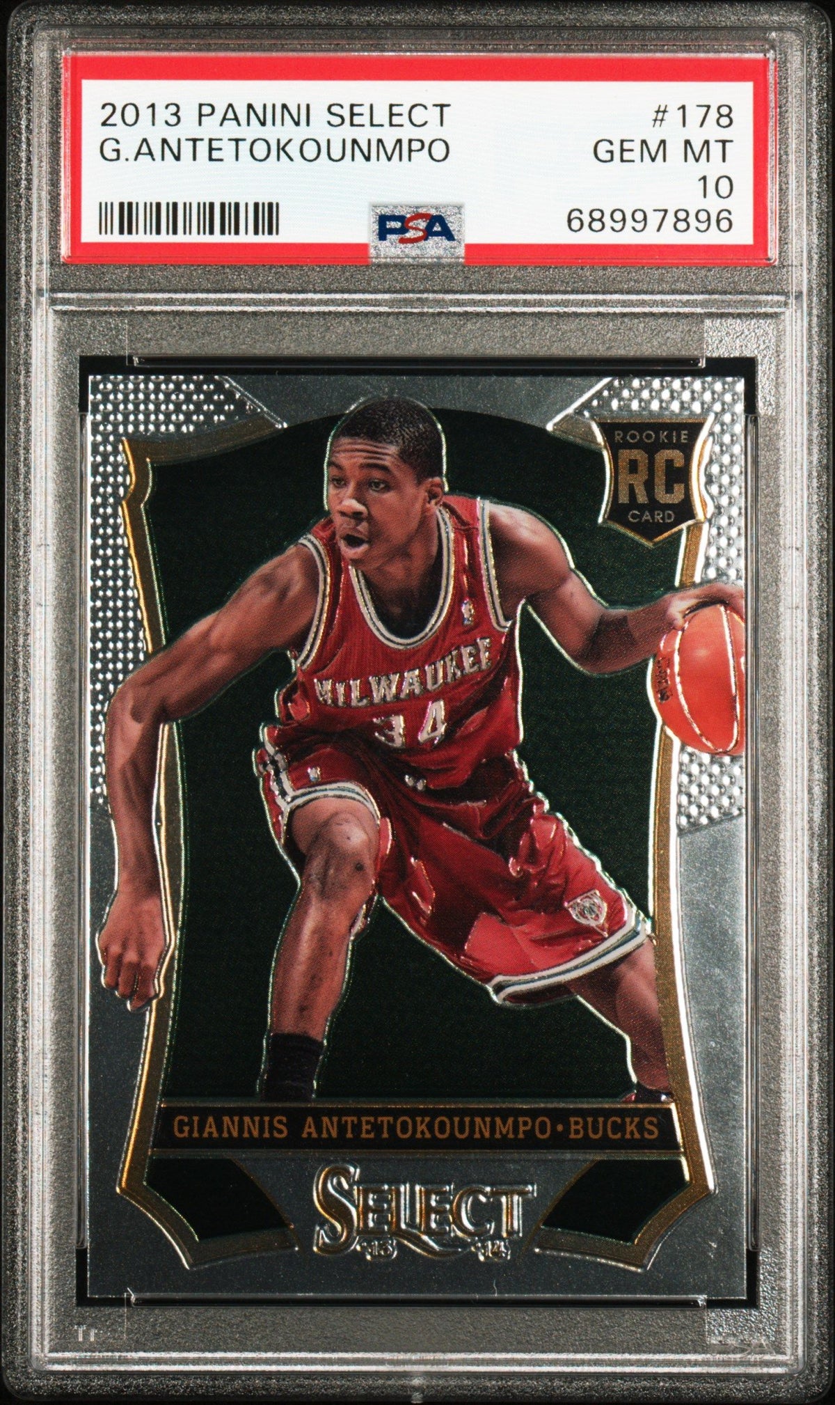 2013 Panini Select G.Antetokounmpo PSA 10