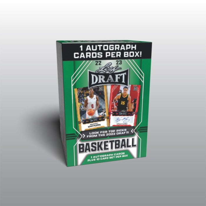 2022/23 Leaf Draft Basketball Blaster Box