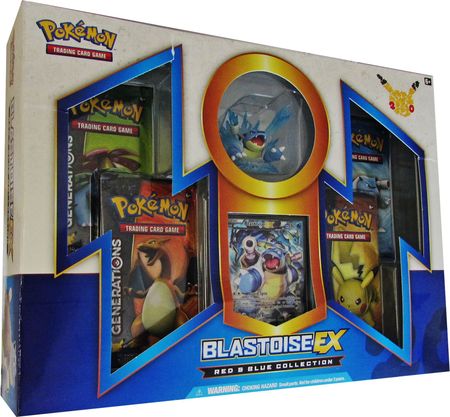 Pokemon Red and Blue: Blastoise EX Collection Box