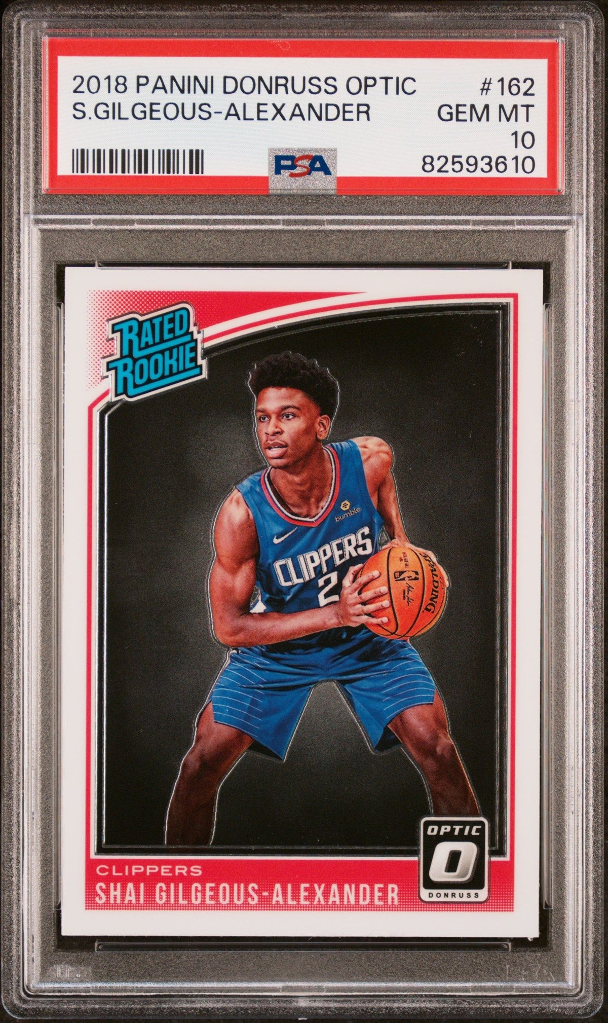 2018 Panini Donruss Optic S.Gilgeous-Alexander PSA 10 82593610