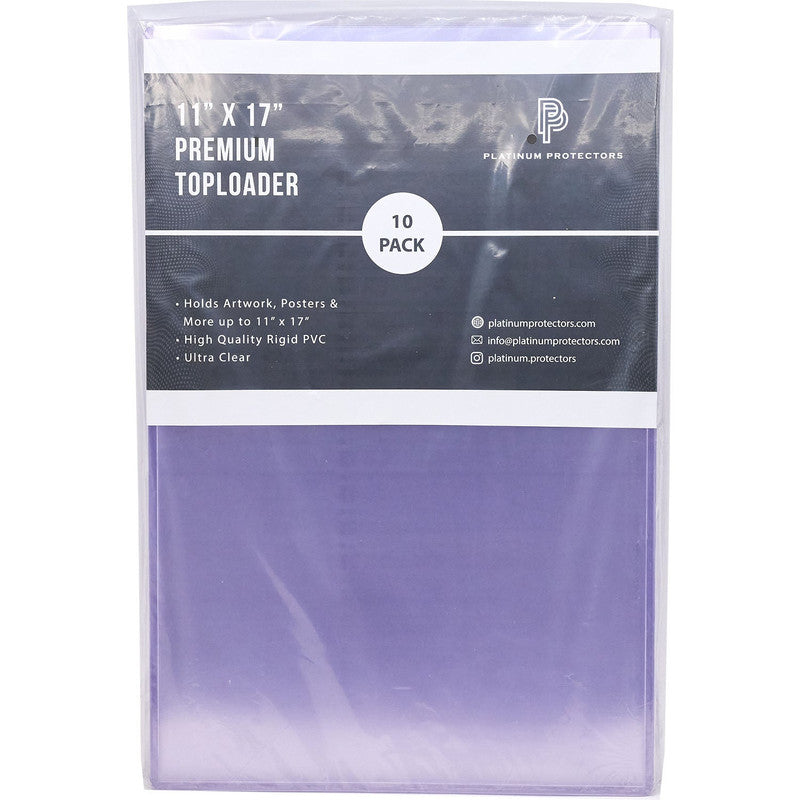 Platinum Protectors Premium 11 x 17 Print Toploaders