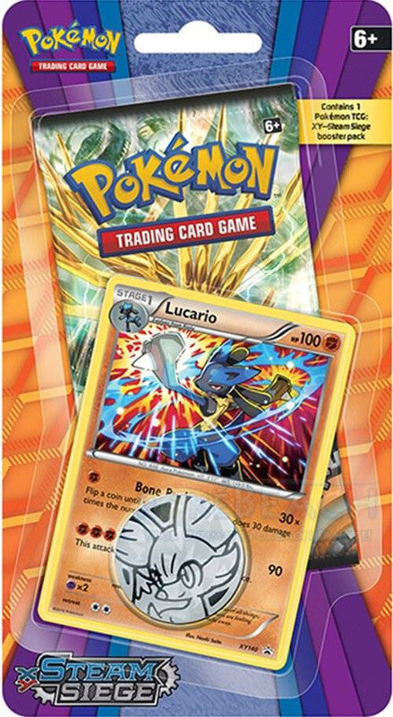 Pokemon XY: Steam Siege Checklane Blister (Lucario)