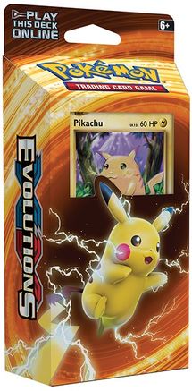 Pokemon TCG: XY - Evolutions Theme Box (Pikachu)