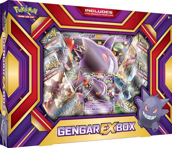 Pokemon X and Y: Evolutions Gengar EX Box