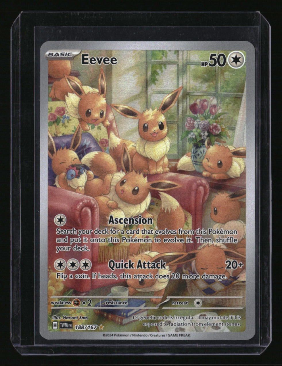 SV06: Twilight Masquerade Eevee NM 10001950