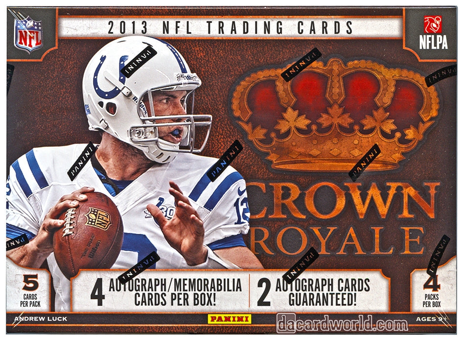 2013 Panini Crown Royale Football Hobby Box