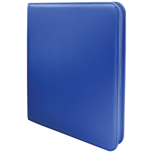 Vivid 12-Pocket Zippered PRO-Binder (Blue)