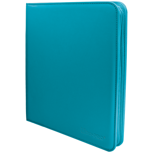 Vivid 12-Pocket Zippered PRO-Binder (Teal)