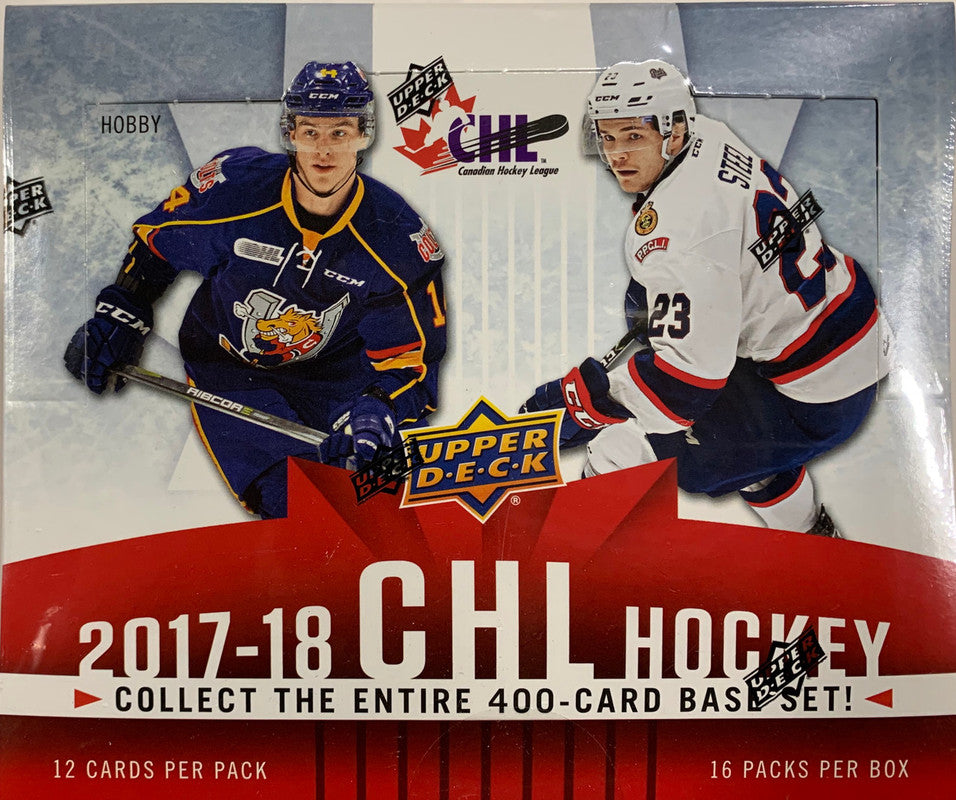 2017/18 Upper Deck CHL Hockey Hobby Box