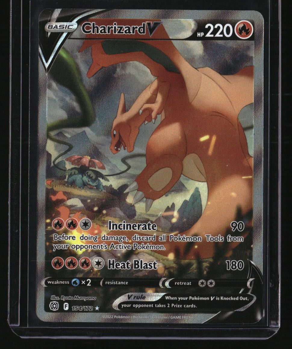 SWSH09: Brilliant Stars Charizard V (Alternate Full Art) LP