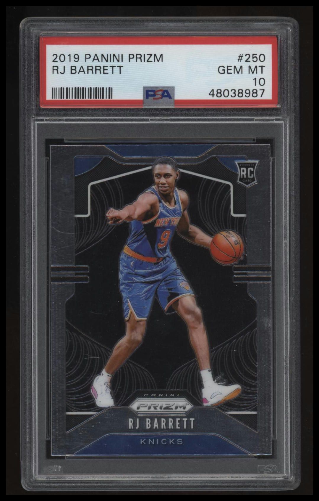 2019 Panini Prizm Rj Barrett PSA 10