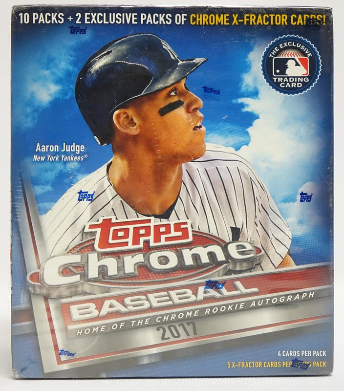 2017 Topps Chrome Baseball Mega Box