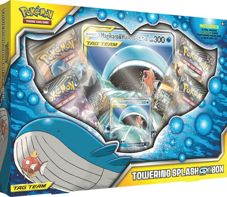 Pokemon Sun and Moon: Team UP Towering Splash GX Box