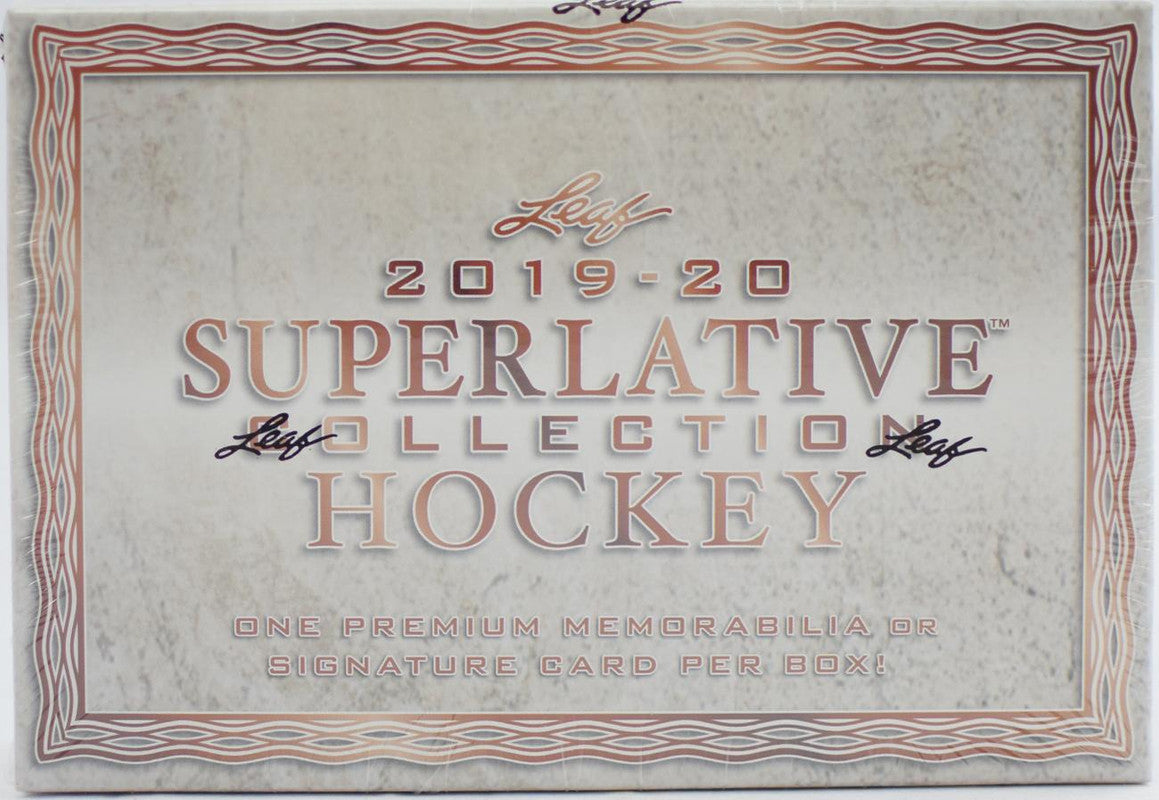 2019/20 Leaf Superlative Collection Hockey Hobby Box