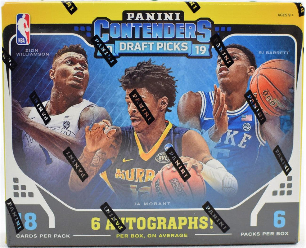 2019/20 Panini Contenders Draft Basketball Hobby Box