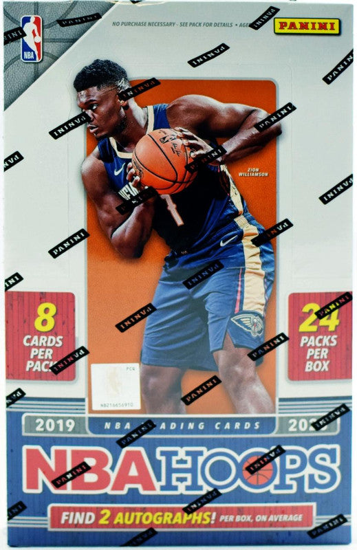 2019/20 Panini Hoops Basketball Hobby Box