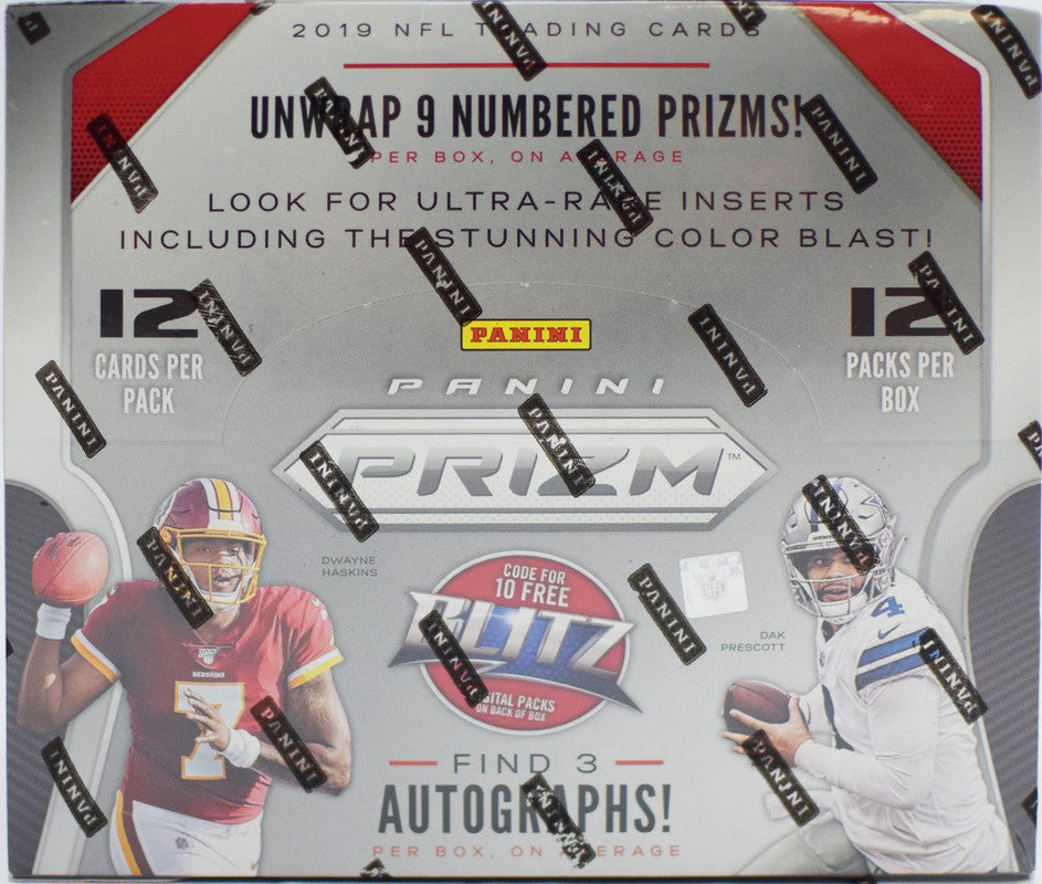 2019 Panini Prizm Football Hobby Box