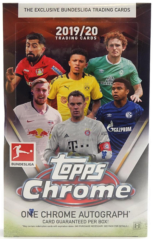 2019/20 Topps Chrome Bundesliga Soccer Hobby Box