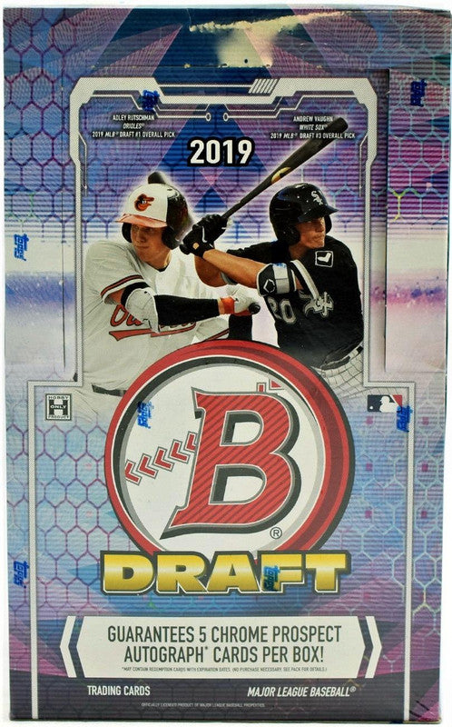 2019 Bowman Draft Baseball Super Jumbo Box