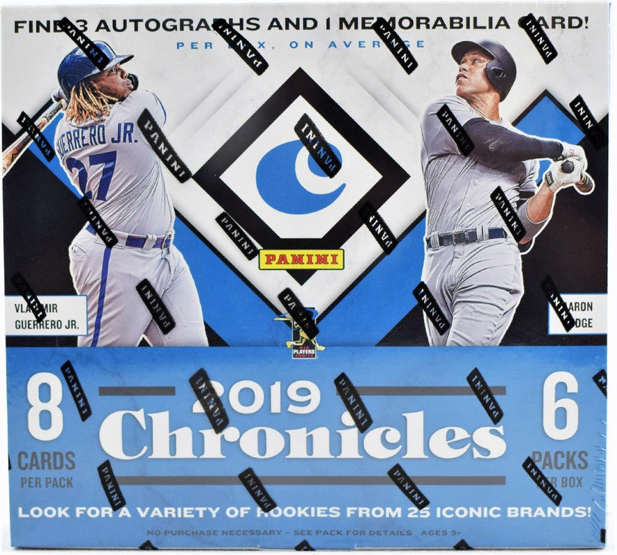 2019 Panini Chronicles Baseball Hobby Box