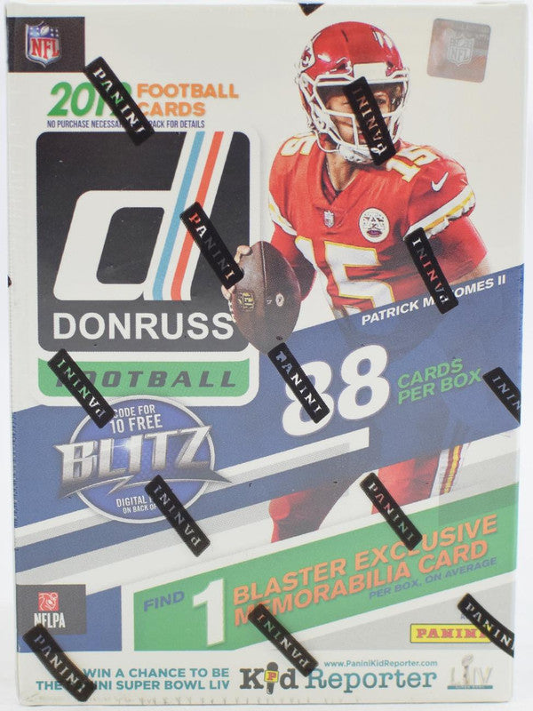 2019 Panini Donruss Football Blaster Box