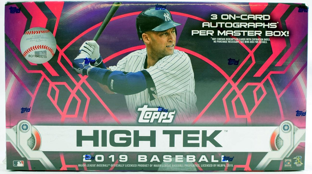 2019 Topps High Tek Baseball Hobby Box