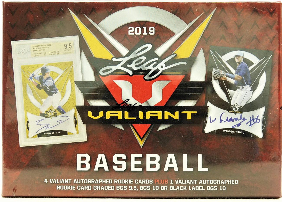 2019 Leaf Valiant Baseball Hobby Box