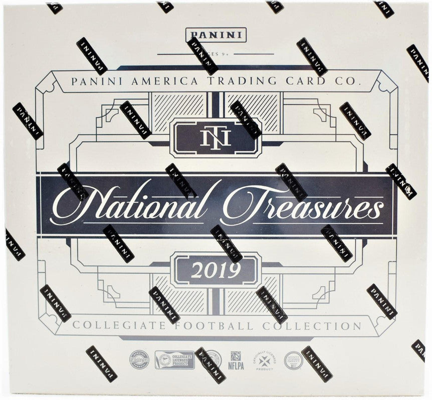 2019 Panini National Treasures Collegiate Football Hobby Box