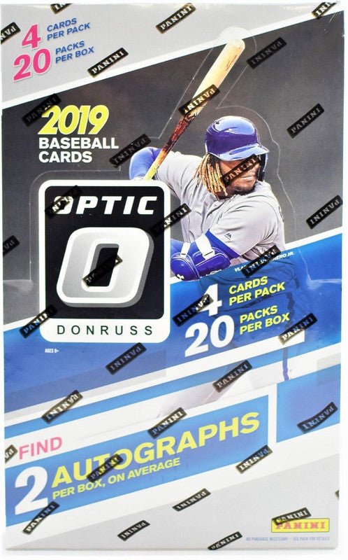 2019 Panini Donruss Optic Baseball Hobby Box