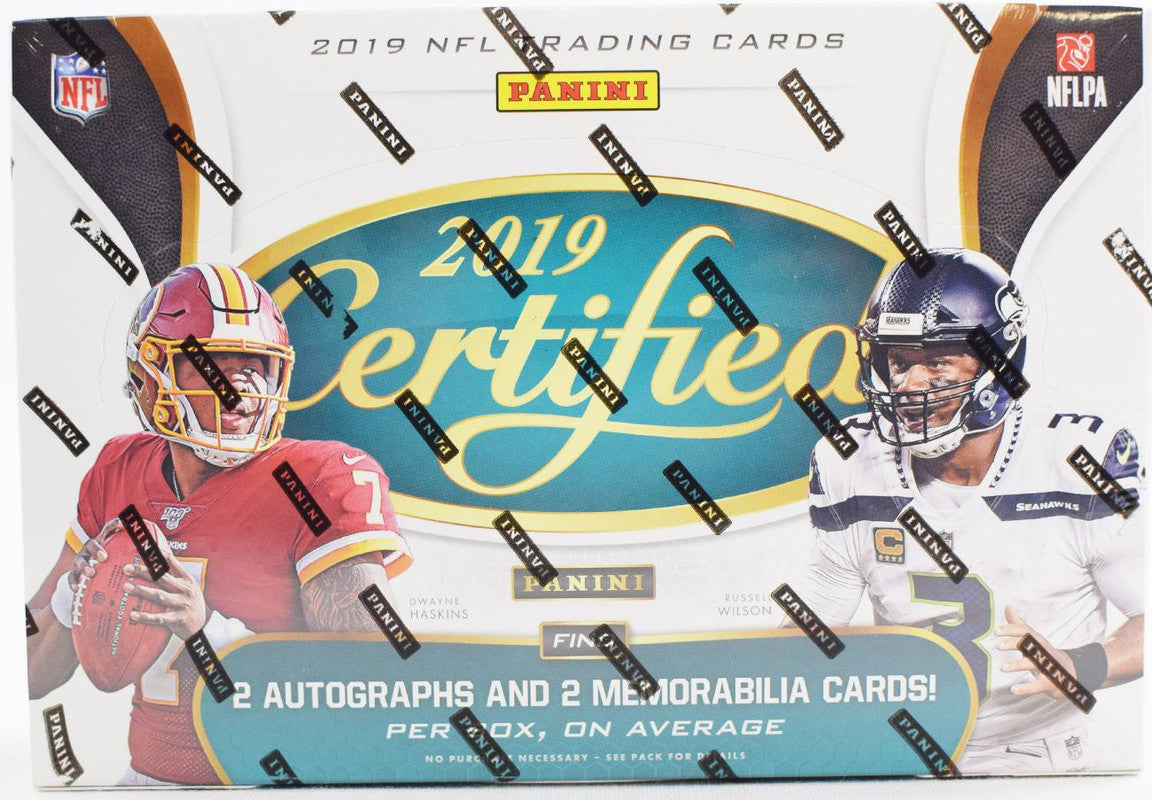 2019 Panini Certified Football Hobby Box