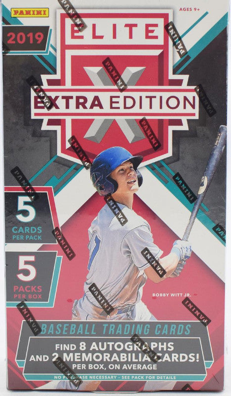 2019 Panini Elite Extra Edition Baseball Hobby Box