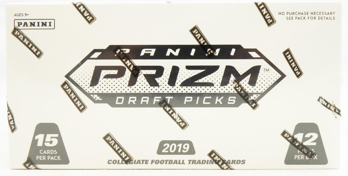 2019 Panini Prizm Draft Picks Football Cello Multi 12-Pack Box