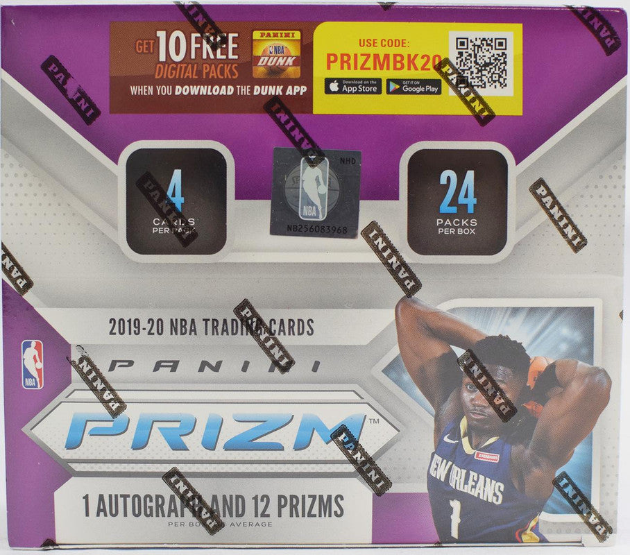 2019/20 Panini Prizm Basketball Retail Box