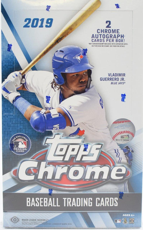 2019 Topps Chrome Baseball Hobby Box