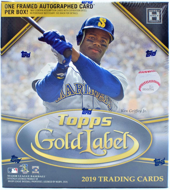 2019 Topps Gold Label Baseball Hobby Box