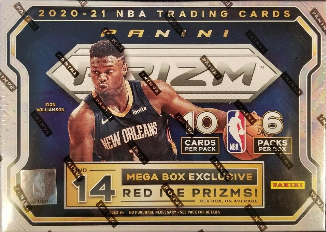 2020/21 Panini Prizm Basketball Mega Box (Red Ice Prizms!)