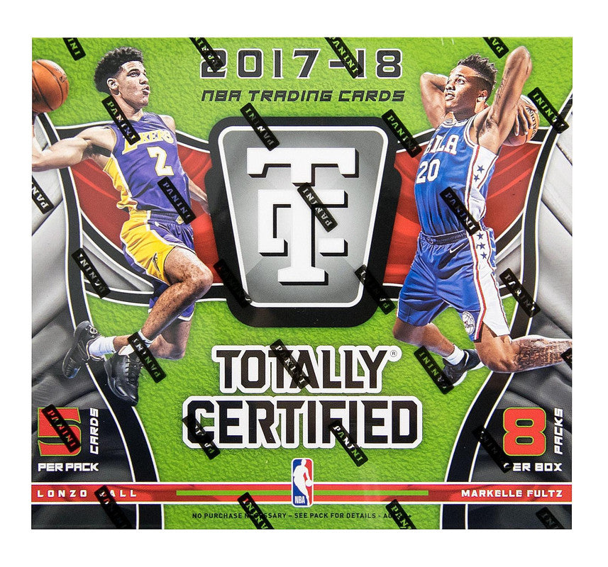 2017/18 Panini Totally Certified Basketball Hobby Box