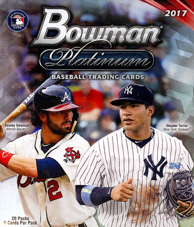 2017 Bowman Platinum Baseball Box