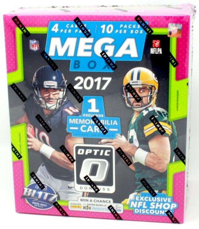 2017 Panini Donruss Optic Football Mega Box