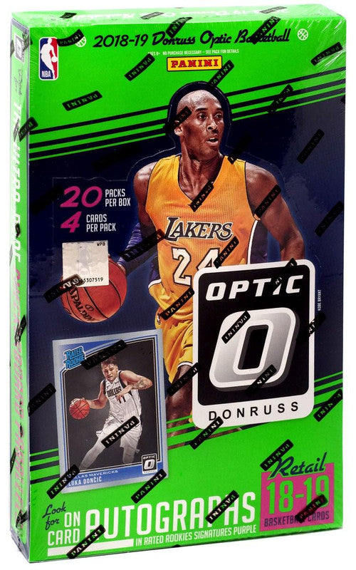 2018/19 Panini Donruss Optic Basketball Retail Box