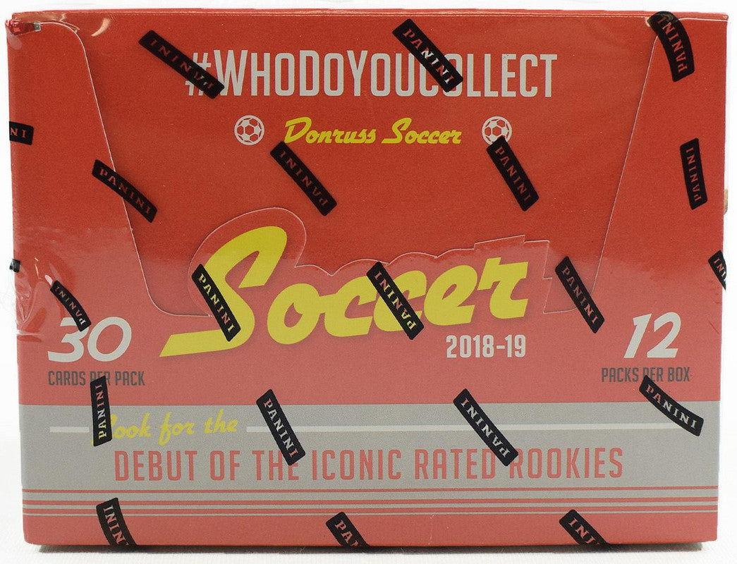 2018/19 Panini Donruss Soccer Hobby Box