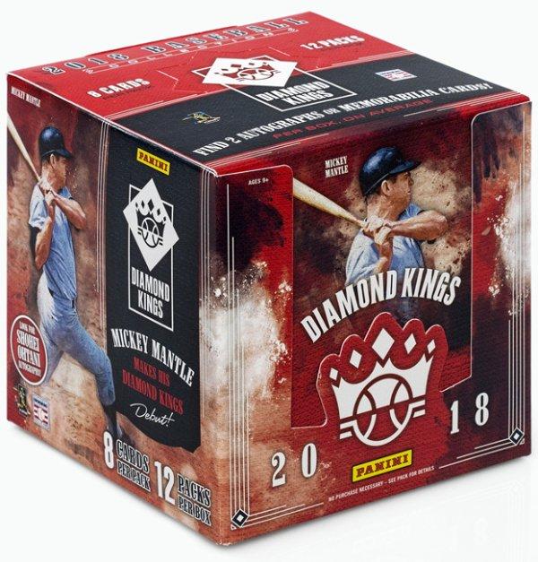 2018 Panini Diamond Kings Baseball Hobby Box