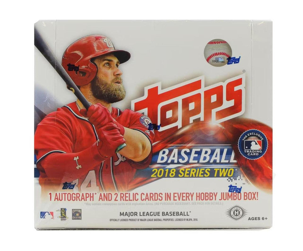 2018 Topps Series 2 Baseball HTA Hobby Jumbo Box