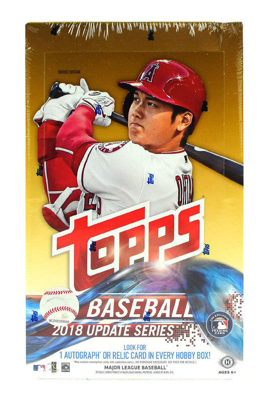 2018 Topps Update Series Baseball Hobby Box